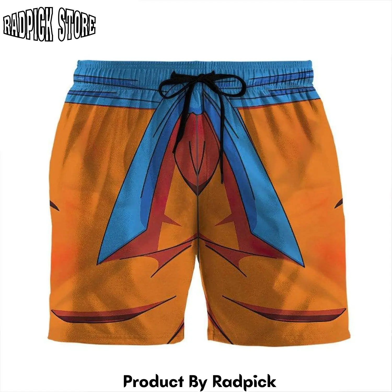 Radpick 3d dragon ball custom beach shorts men pnd rp631558